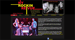 Desktop Screenshot of nyrockinrevue.com